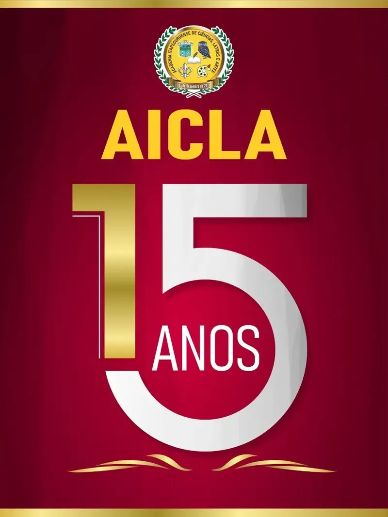 Selo comemorativo AICLA 15 anos