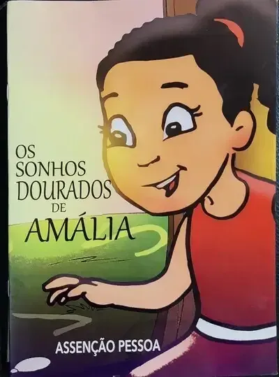 Capa do livro Os sonhos dourados de AMÁLIA