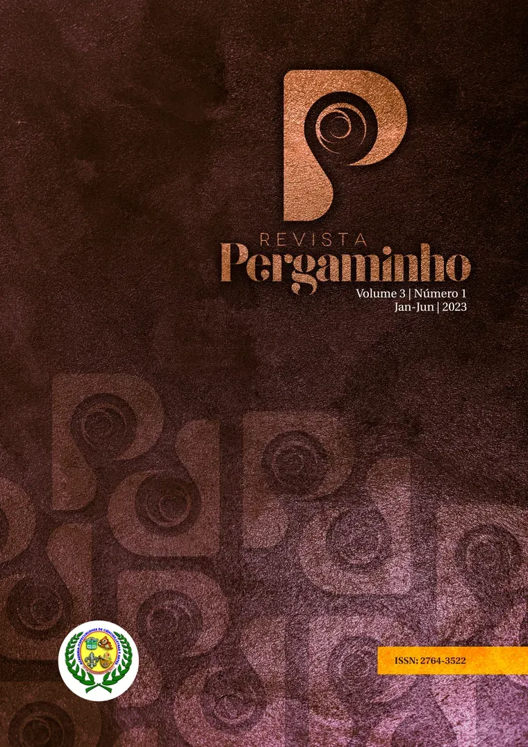 Capa da Revista Pergaminho v. 3 n. 1 de 2023