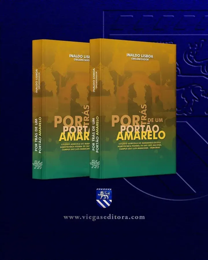 Capa do livro Por Trás de Portão Amarelo