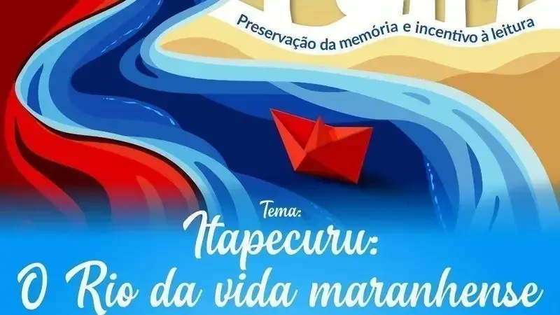 Peça gráfica da campanha "Itapecuru – o Rio da Vida Maranhense"